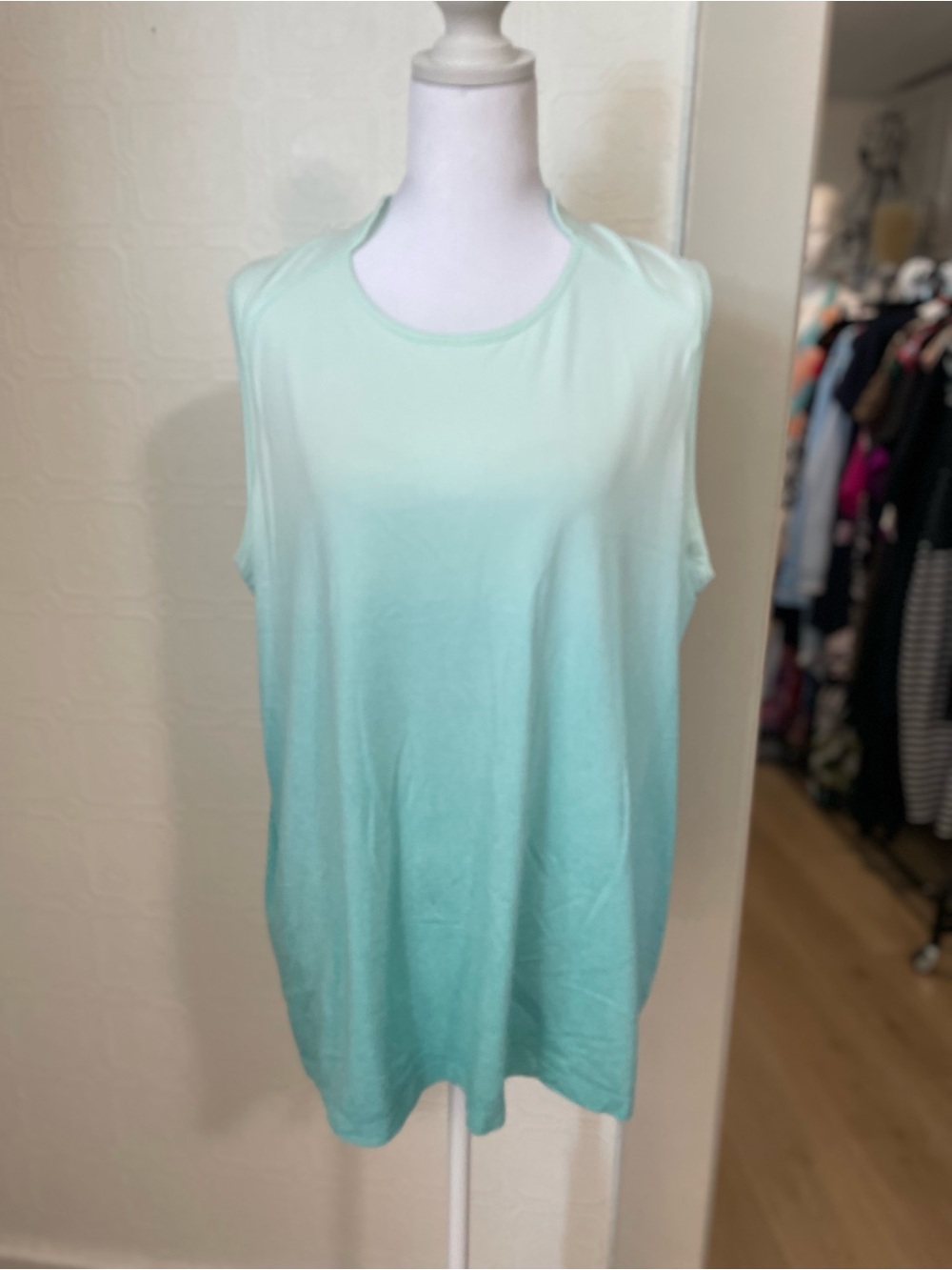 Slazenger Mint Ombre Sleeveless Tank Top